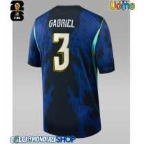 Maglie da calcio Brasile Gabriel Magalhaes #3 Seconda Maglia Mondiali 2026  Manica Corta
